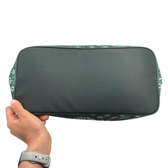 NWOT Ted Baker Green London Rococo Floral Pattern Nylon Tote Bag Purse - Picture 7 of 16